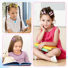 Ooosonlu clips paired with a child outfit showing playful matching and accessorizing benefit