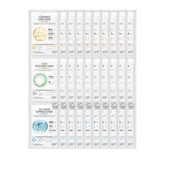 #OOTD gift box front view showing 30-count masks and eco-friendly packaging benefits