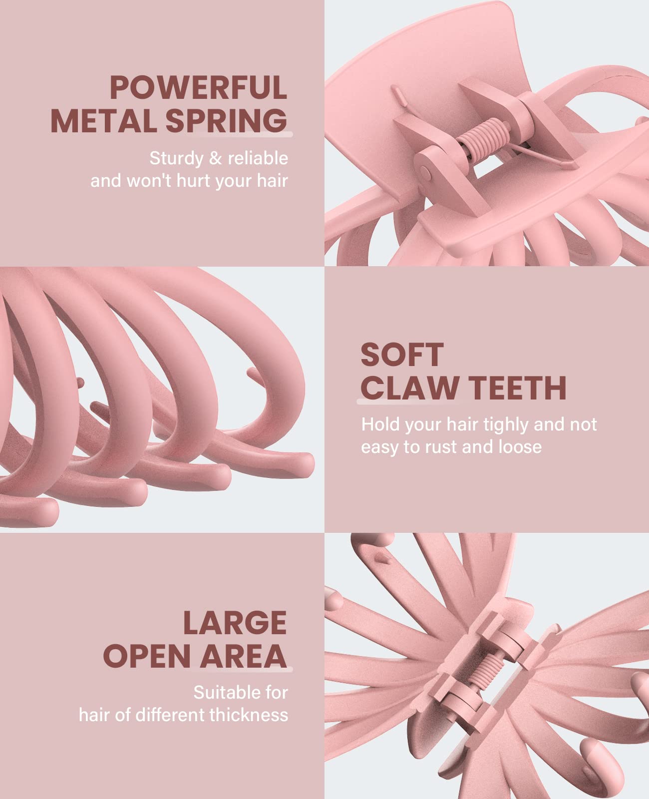 OPAUL teeth and hinge detail showing gentle, snag-free benefit