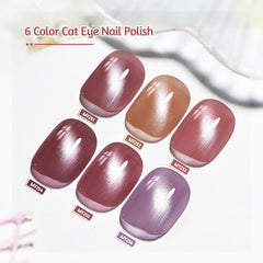 OpenLive six 10ml bottles in peach and gold tones for versatile looks