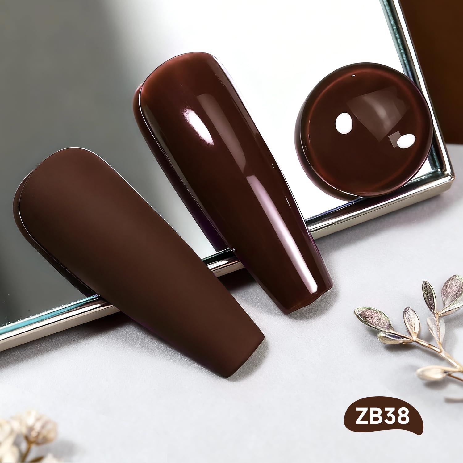 OpenLive brush and polish stroke showing smooth application benefit