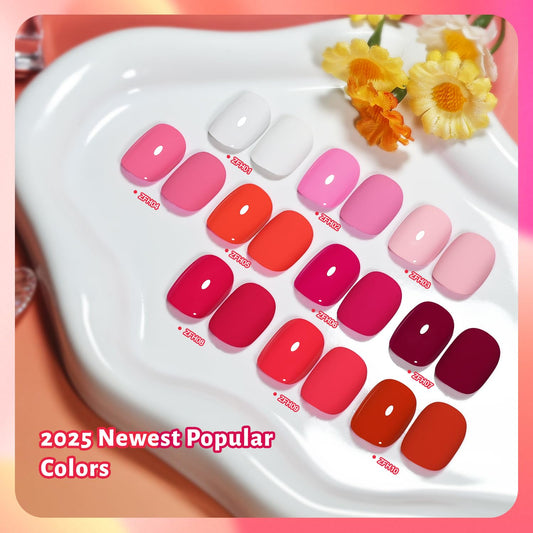 OpenLive color collection spread of ten shades illustrating versatile outfit matching