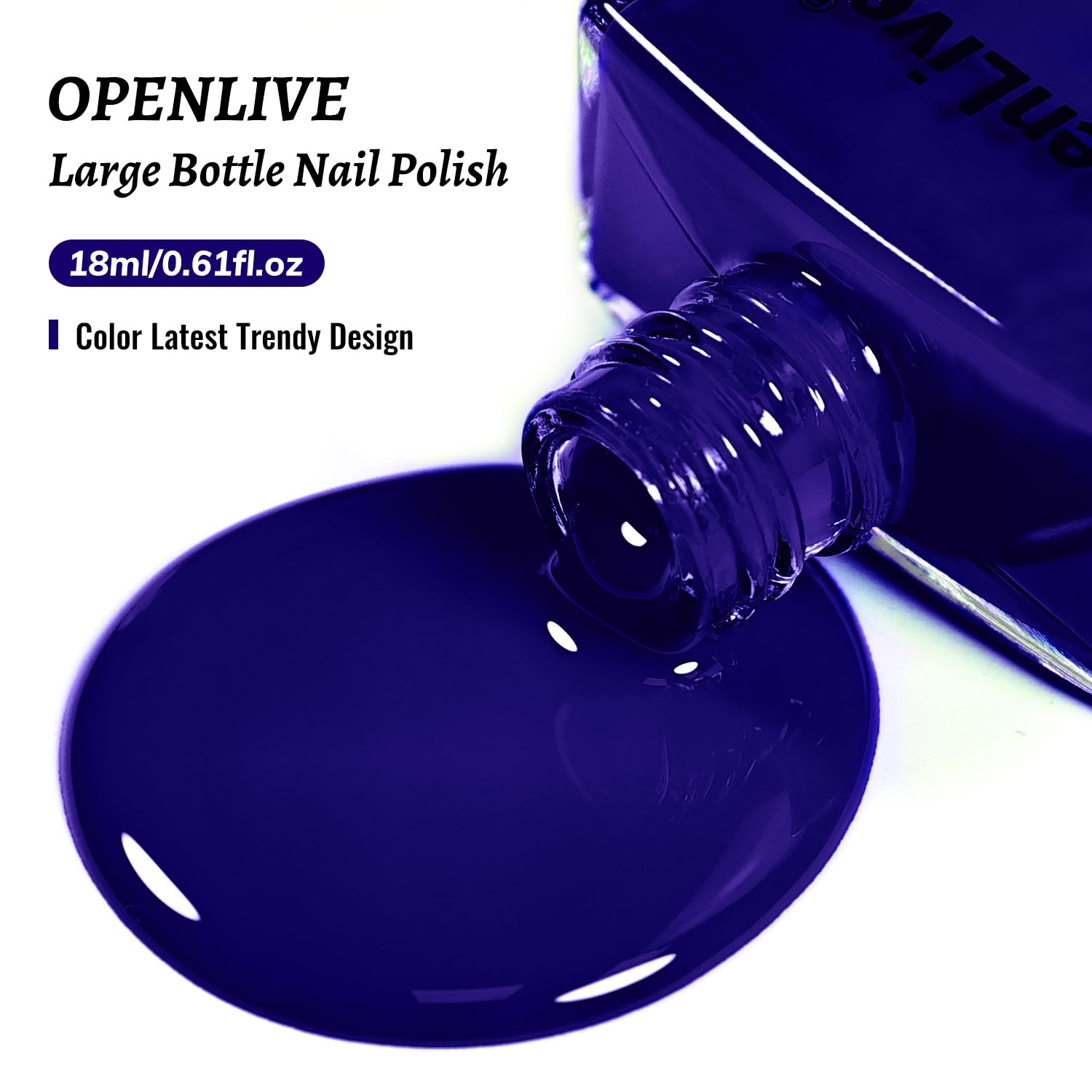 OpenLive polish in a travel bag setting showing portability and easy touch-ups