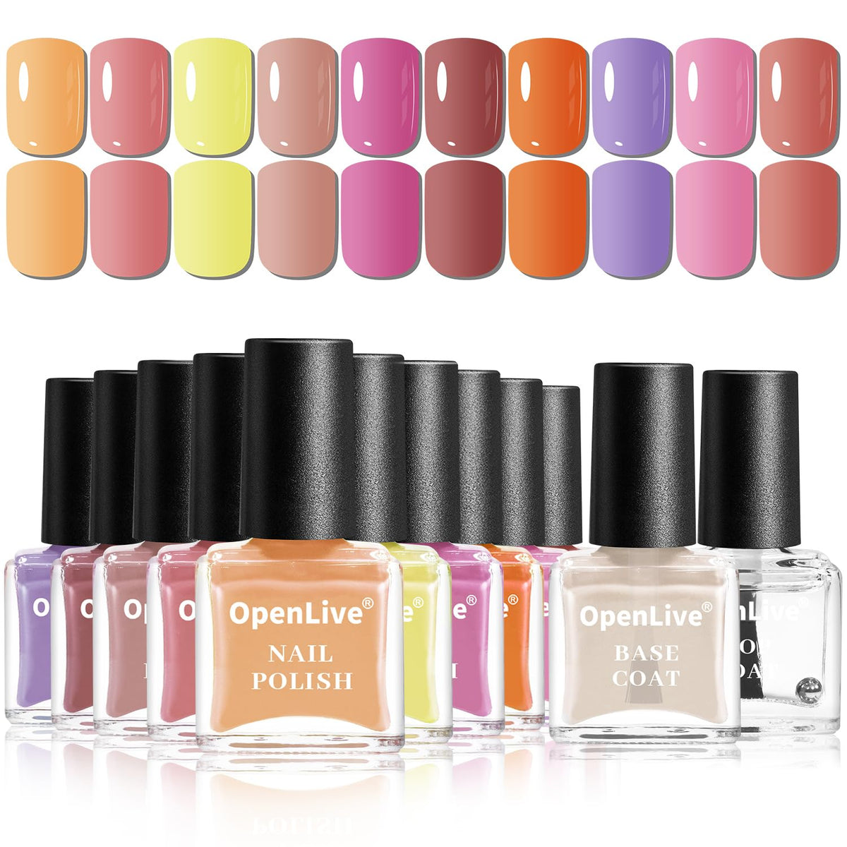 OpenLive front packaging showing all 12 bottles for instant gift appeal