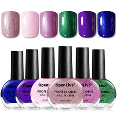 OpenLive front packaging showing six colors and compact gift-ready set