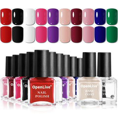 OpenLive front packshot showing all 12 bottles and gift-ready presentation benefit