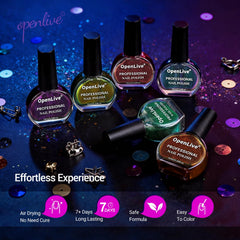 OpenLive on a dressing table lifestyle image inspiring at-home salon results