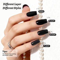 OpenLive polish being applied during home manicure for quick-dry convenience