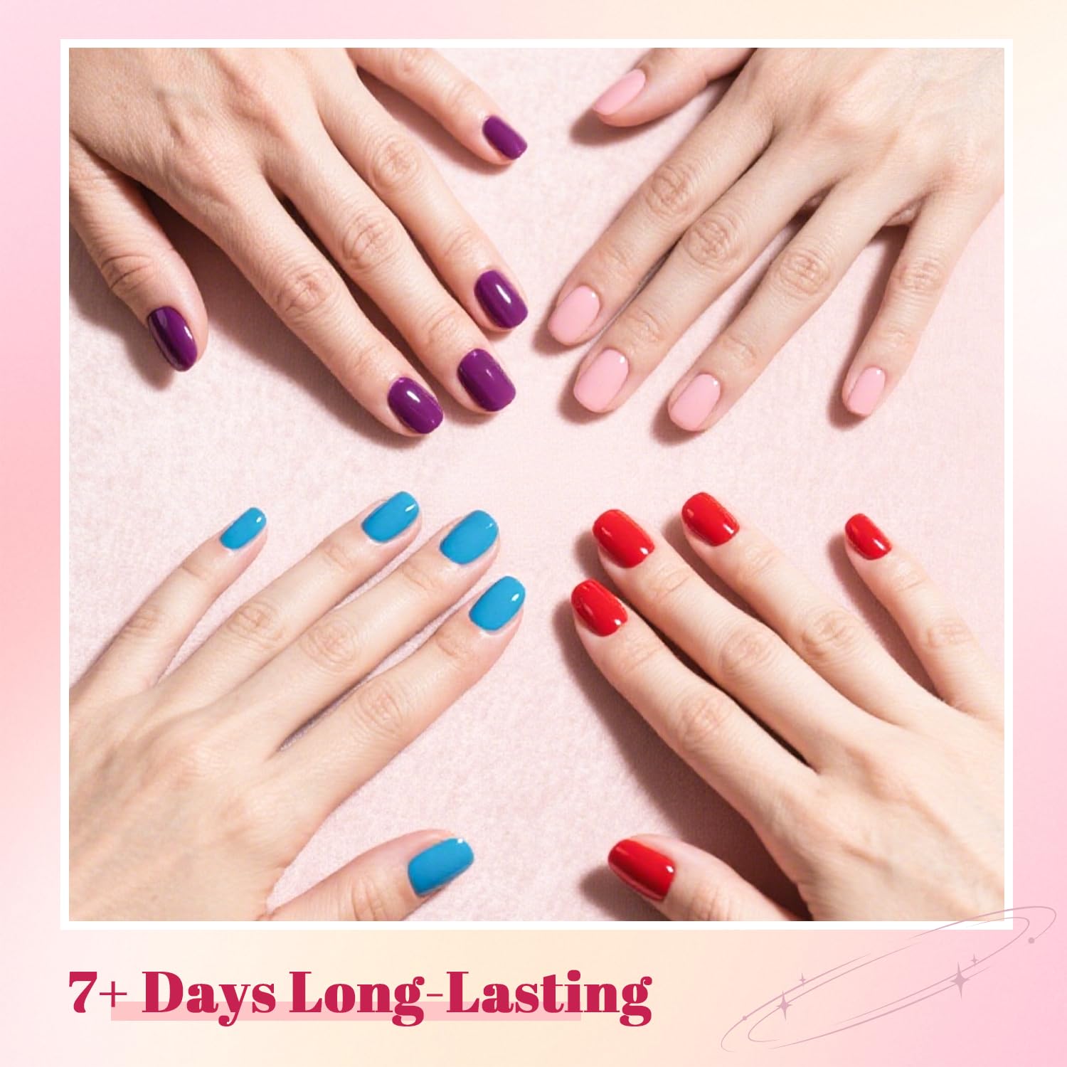 OpenLive nail art ombre example showing creative potential and professional finish