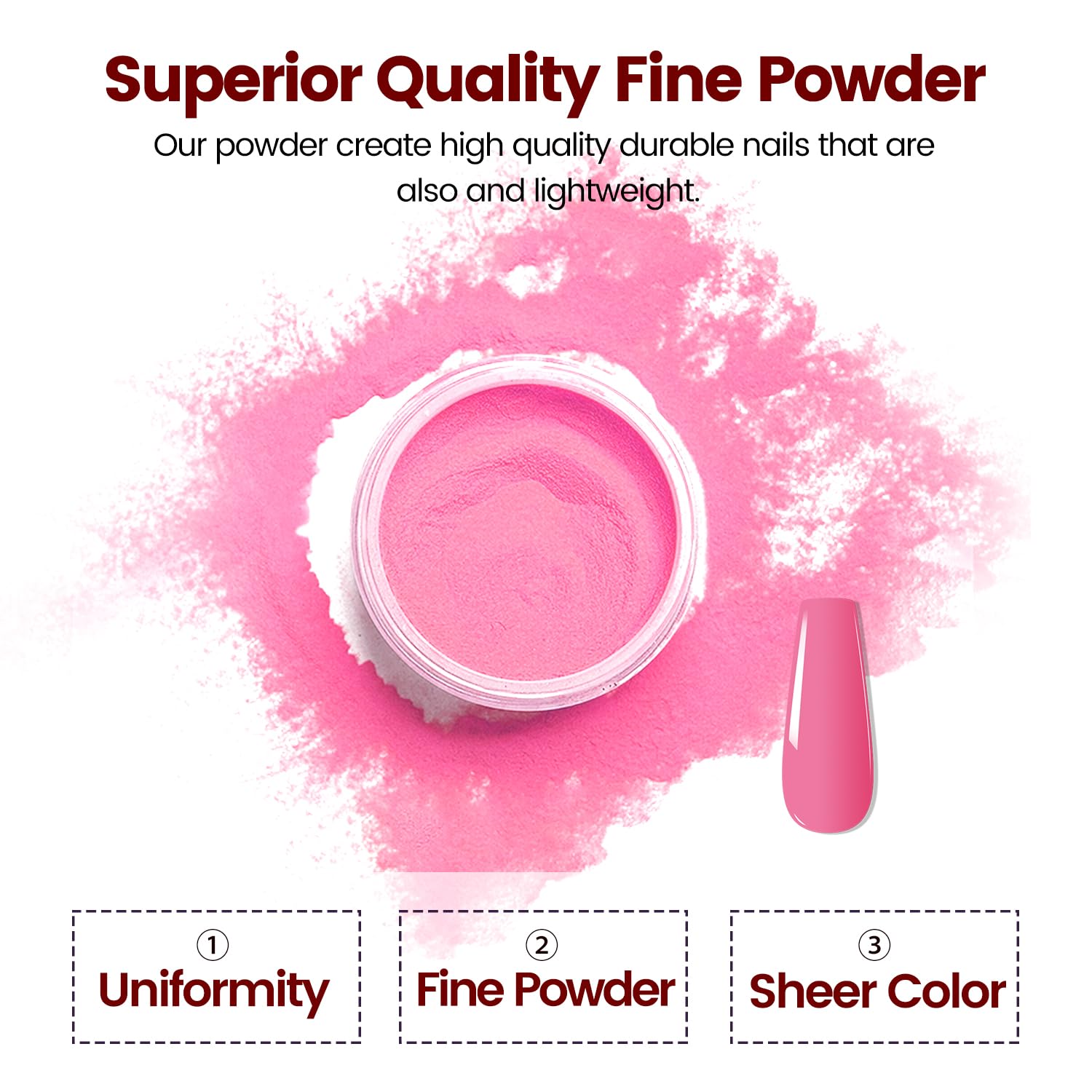 OpenLive powder closeup highlighting fine texture for smooth application benefit
