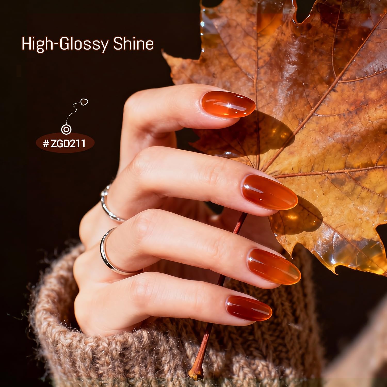 OpenLive pumpkin yellow bottle angle showing jelly texture for bright, buildable coverage benefit