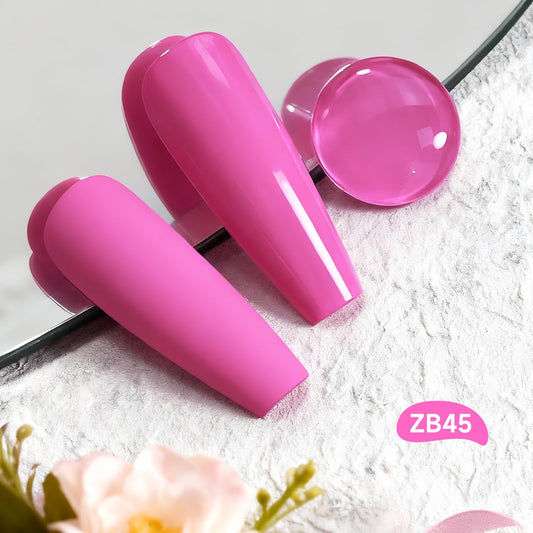 OpenLive rose pink brush close-up demonstrating smooth application
