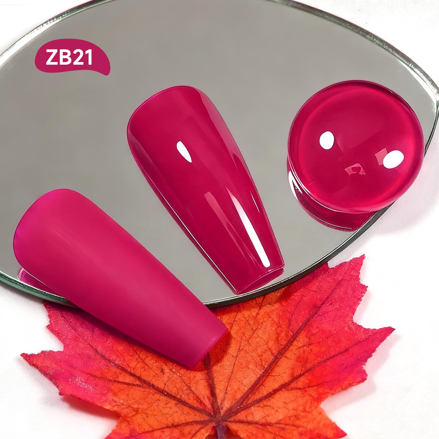 OpenLive brush pulling polish to show smooth application and coverage