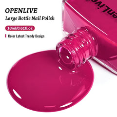OpenLive label and instructions visible on bottle for usage and safety