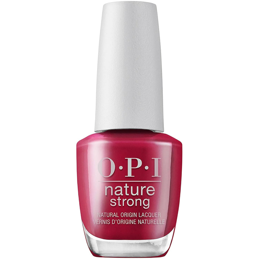 OPI bottle front view showing rich dark yellow crème and brand clarity benefit