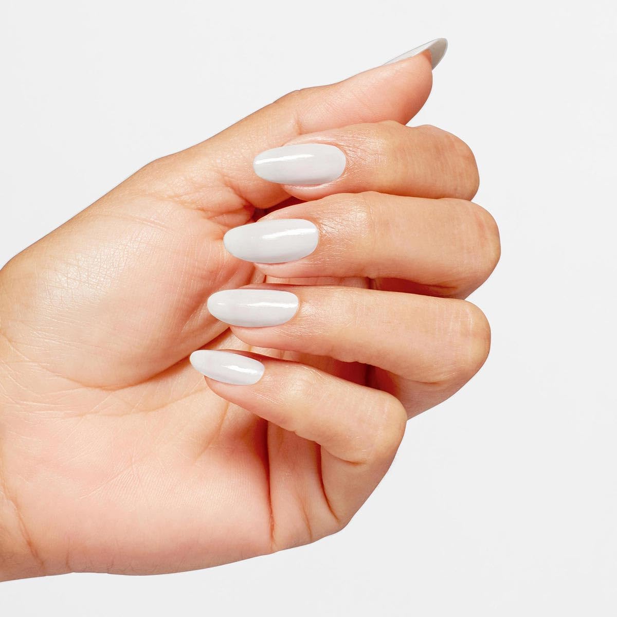 OPI French-tip demo on nails illustrating crisp lines and salon-quality precision