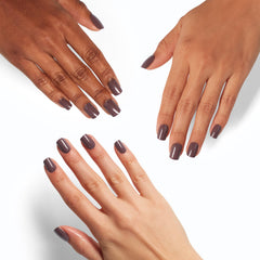 OPI application in hand demonstrating easy at-home convenience