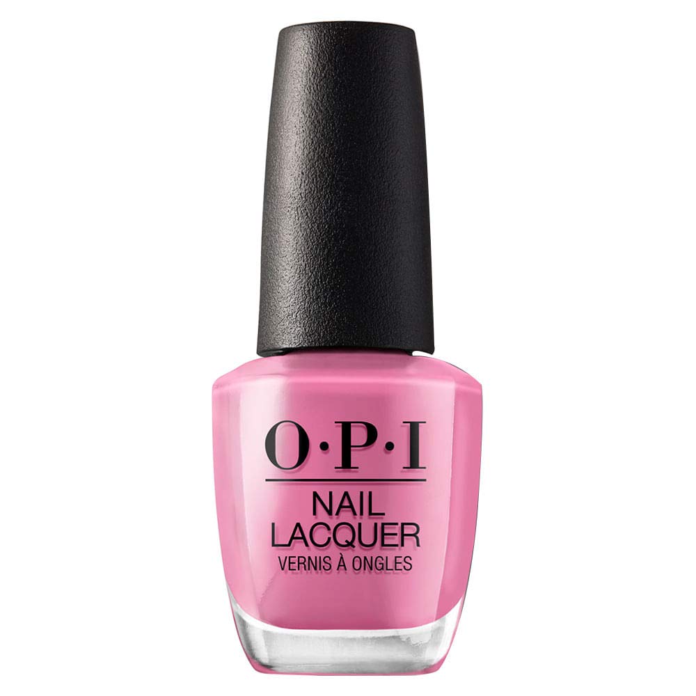 OPI bottle front view showing Arigato from Tokyo soft pink and brand shine benefit