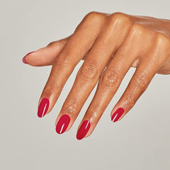 OPI polish applied on nails mid-application benefit professional finish