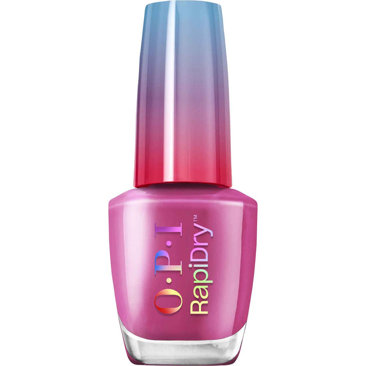 OPI ASAPink front bottle view showing vivid bright pink color and brand clarity