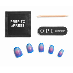 OPI nails beside ruler showing short round size for clear scale and fit guidance