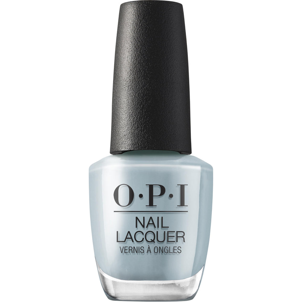OPI bottle front view showing Baggy Jean Baby and glossy benefit