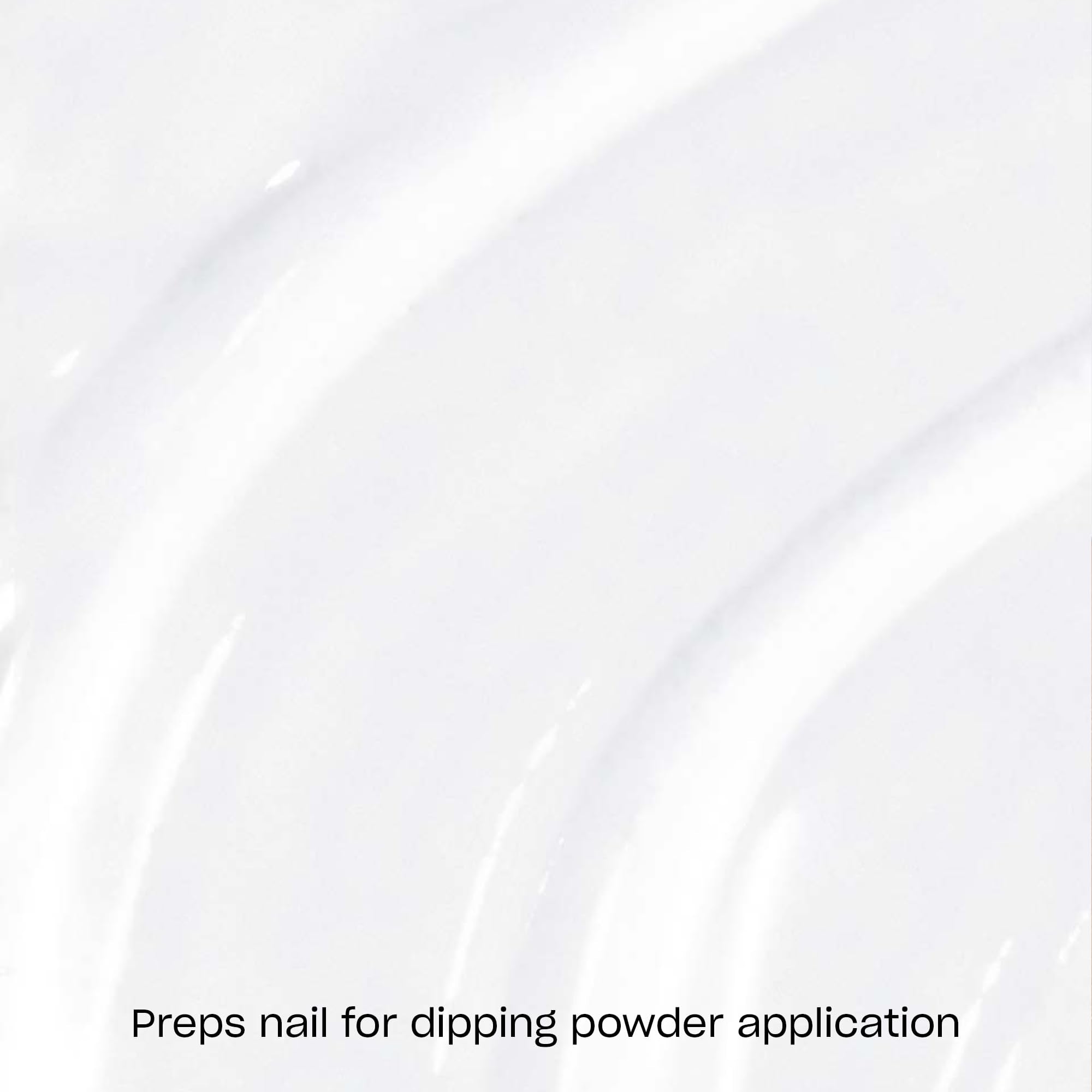 OPI clear base coat texture drop showing smooth, tacky consistency