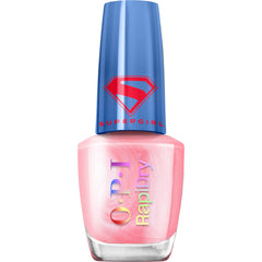 OPI bottle front packaging showing blush of power pink and brand benefit