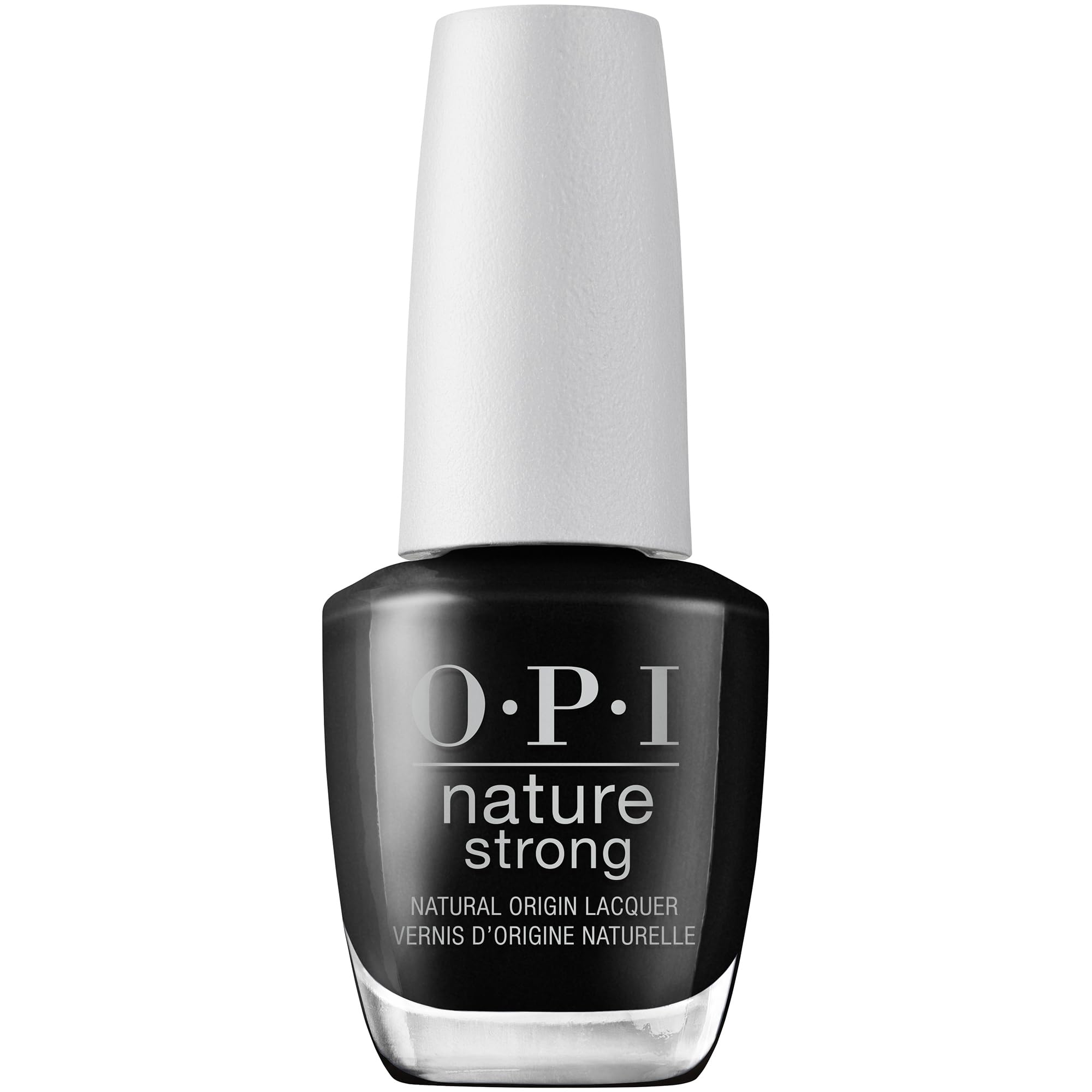 OPI bottle front showing Onyx Skies black crème and brand clarity