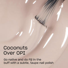 OPI pro-wide brush closeup demonstrating smooth application and even coverage for a polished finish