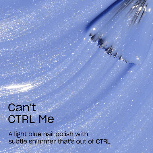 OPI pro-wide brush loaded with Can't CTRL Me lacquer for smooth application