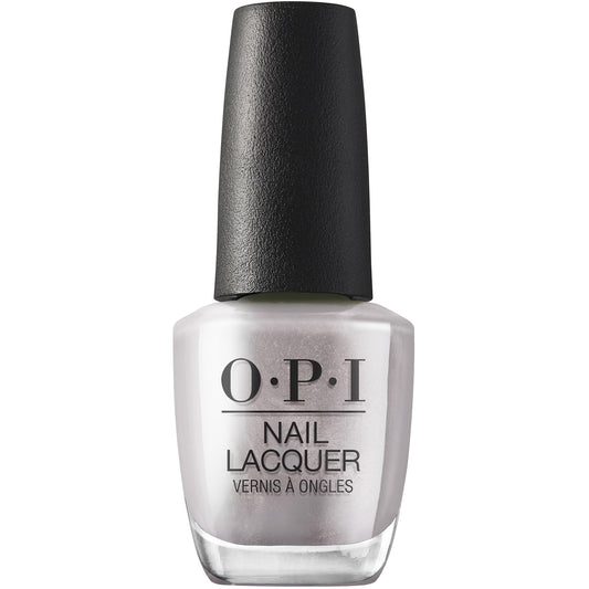 OPI Chrome Clawz front bottle showing metallic bright silver finish and professional packaging