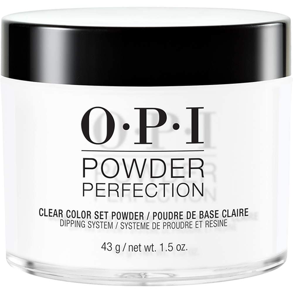 OPI clear color set front packaging showing product and brand benefit