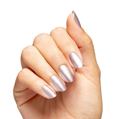 OPI close-up of Supernova Pearl shimmer revealing fine pearlescent particles