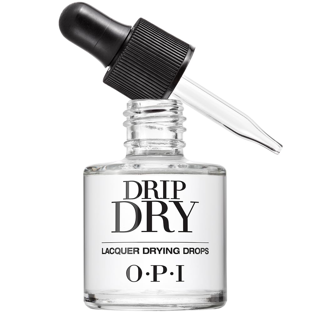 OPI front bottle shot showing compact 8ml size and logo benefit quick drying