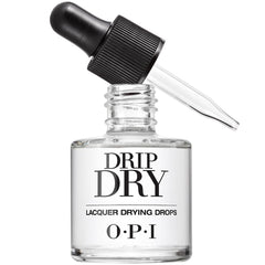 OPI front bottle shot showing compact 8ml size and logo benefit quick drying
