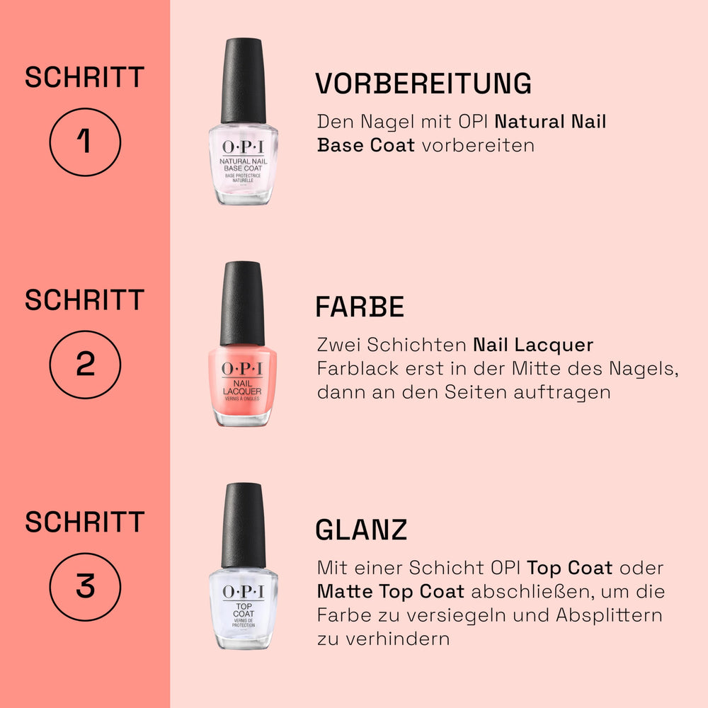 OPI Dulce de Leche on model hands showcasing polished, salon-quality look
