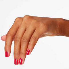OPI Dutch Tulips close-up of polish texture highlighting streak-free crème finish