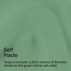 OPI $elf Made pro-wide brush close-up delivering smooth, even application benefit