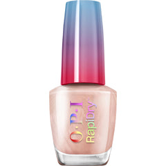OPI bottle front packaging showing All Touchy Feely soft peach pearl and brand logo for quick selection