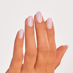 High-gloss texture detail of OPI Hollywood & Vibe showing smooth crème shine