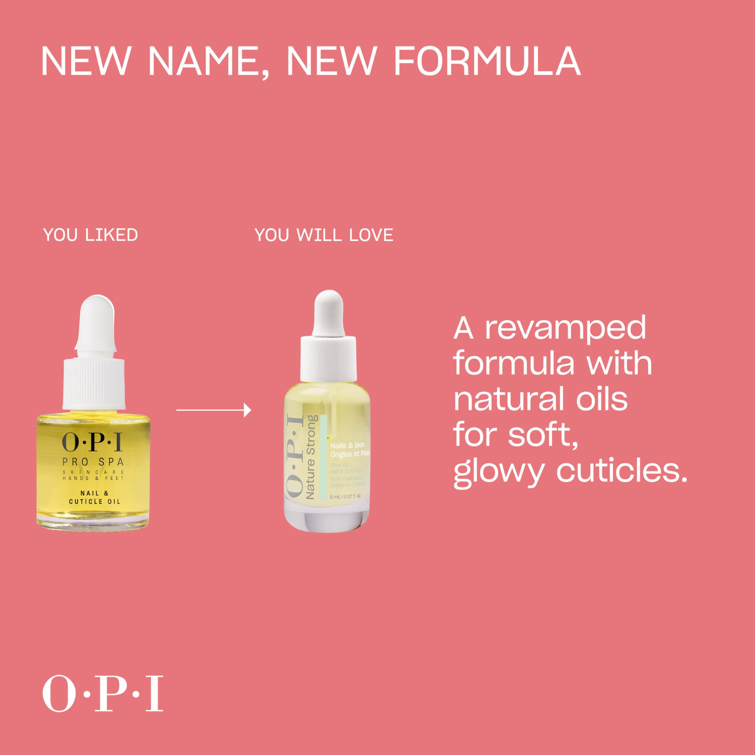 OPI application on cuticle showing easy massage and immediate absorption