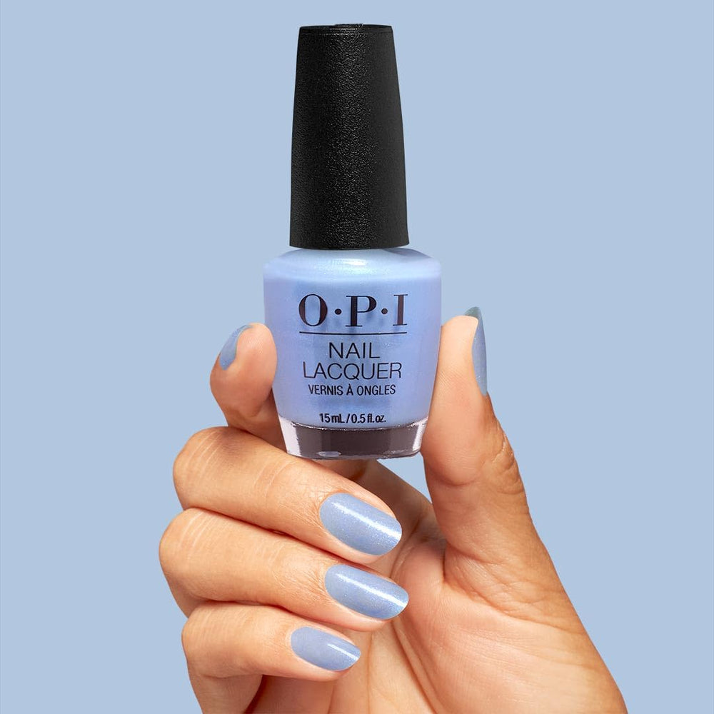 OPI close-up of shimmer particles revealing pearlescent texture and glow