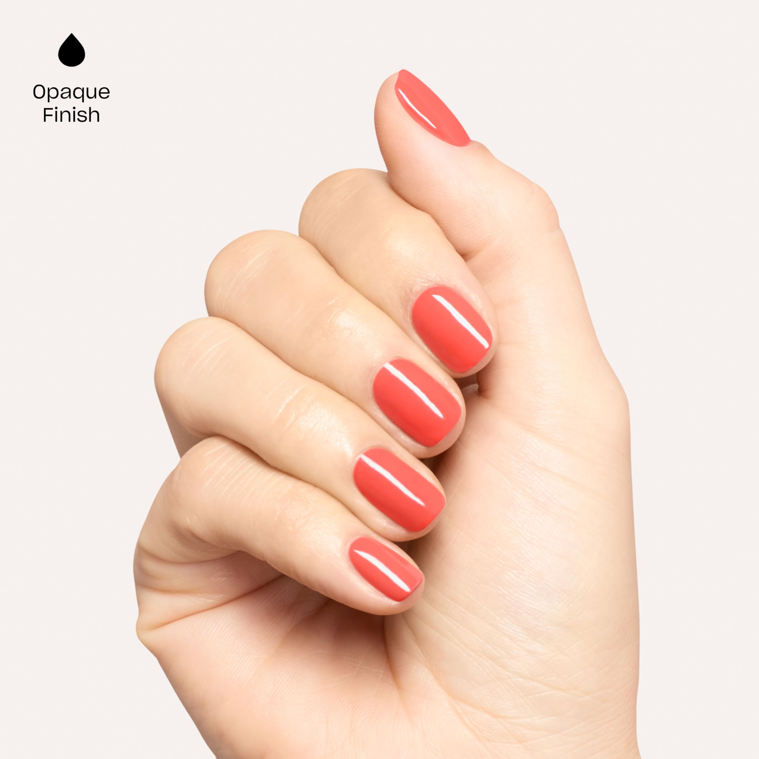 OPI Heat Vision close-up texture highlighting creamy finish and fast-dry benefit