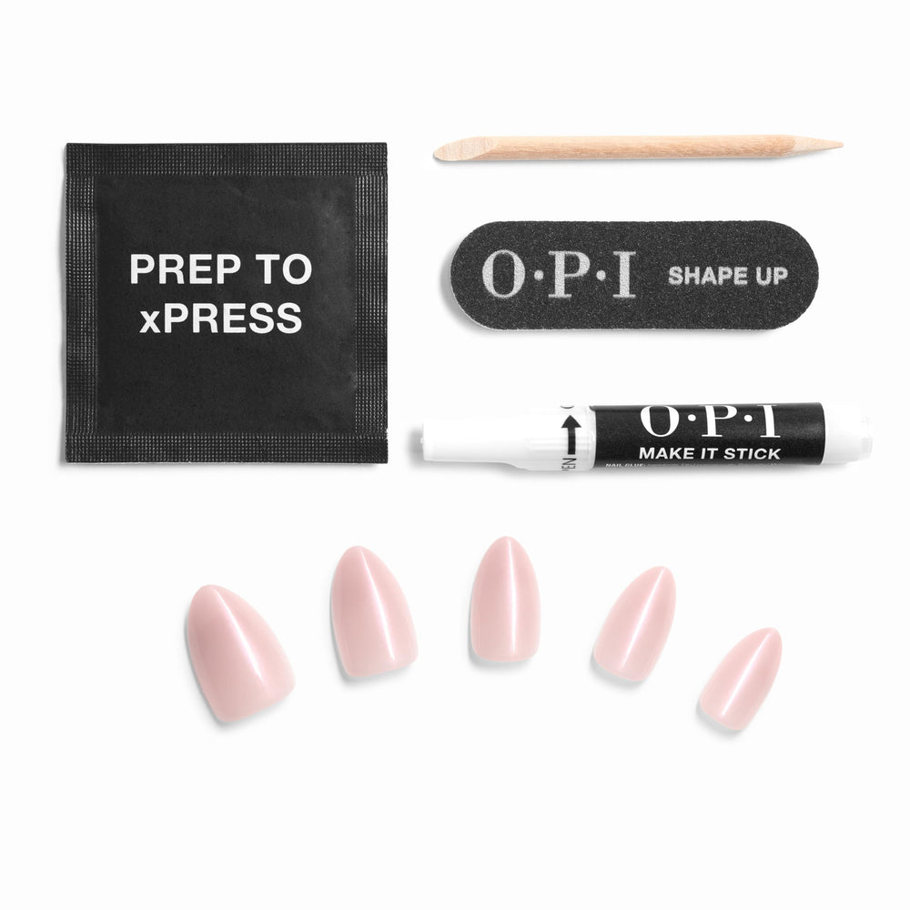 OPI nails on hand with ruler for size comparison and fit guidance
