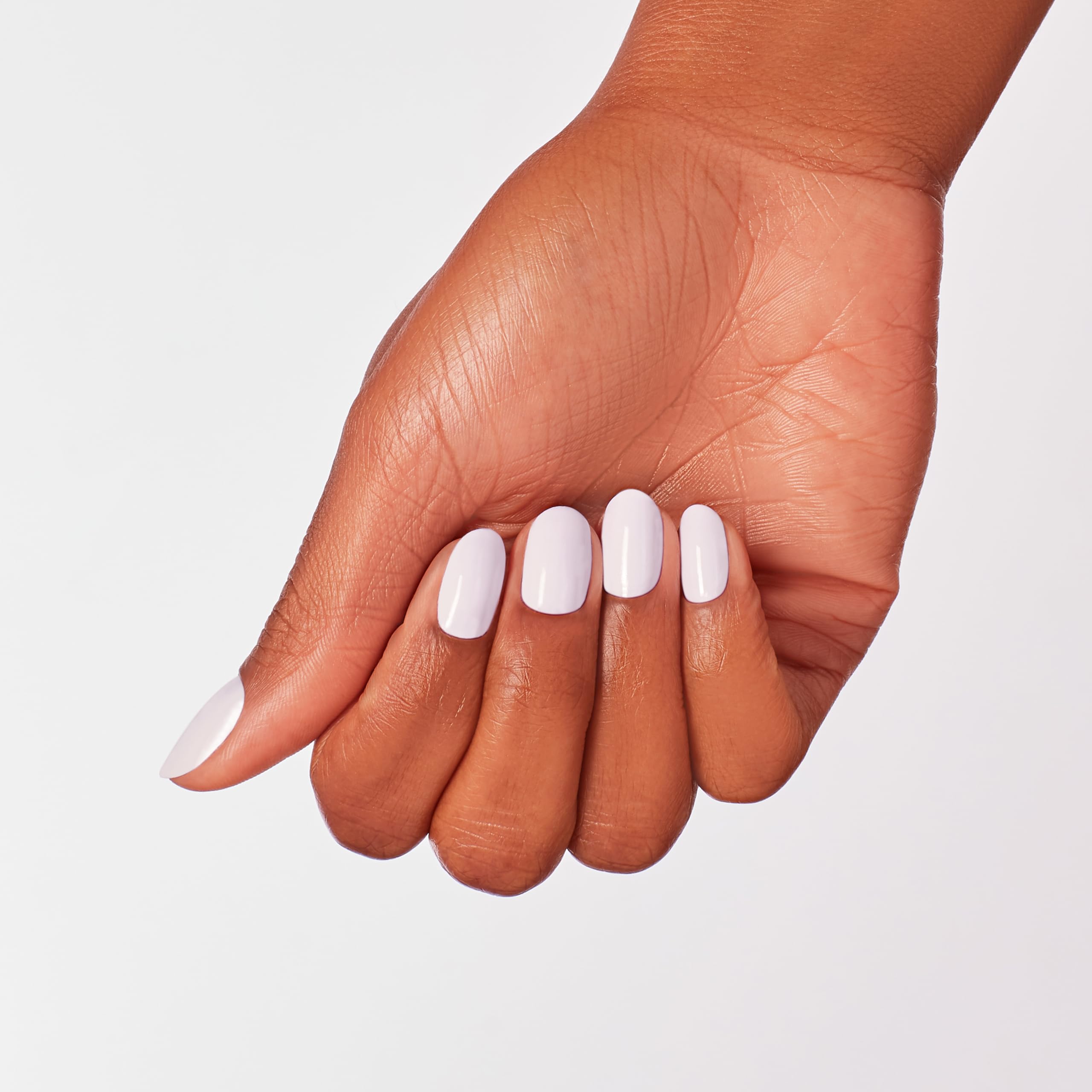 OPI polish texture close-up highlighting streak-free glossy finish benefit