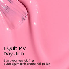 OPI brush stroke of I Quit My Day Job demonstrating smooth, even coverage and full opacity