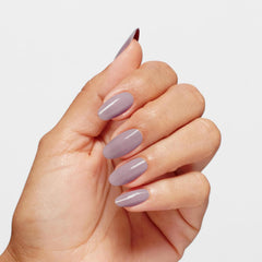 OPI close-up of glossy finish highlighting high-shine, salon-like look