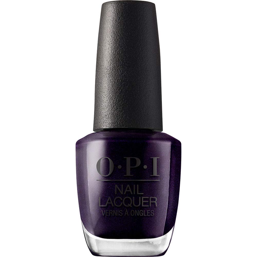 OPI Ink front bottle showing rich purple shimmer and branding for instant color recognition and appeal