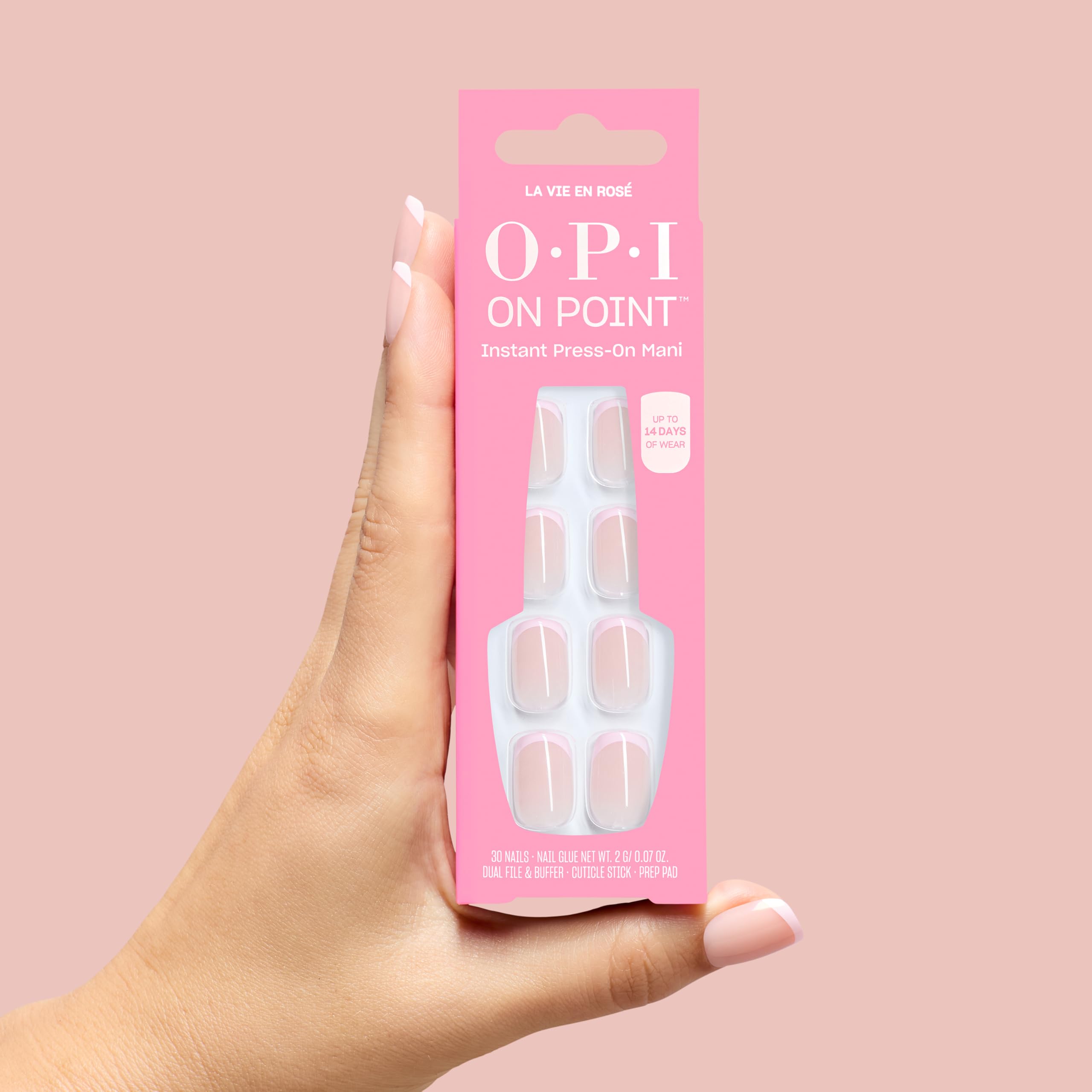 OPI La Vie en Rosé lifestyle with accessories showing chic everyday elegance
